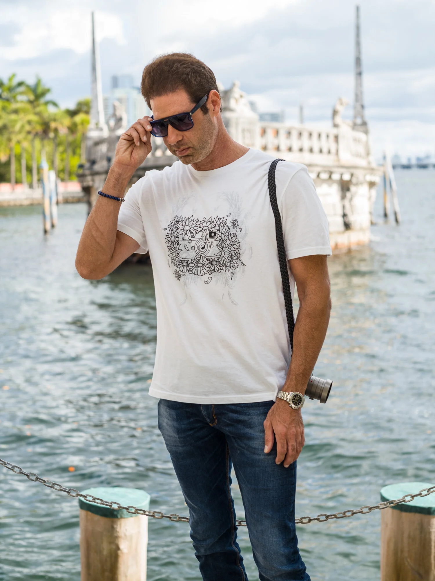 The Vi Vante "Camera Reborn" T-Shirt Mens Select Size, image 2