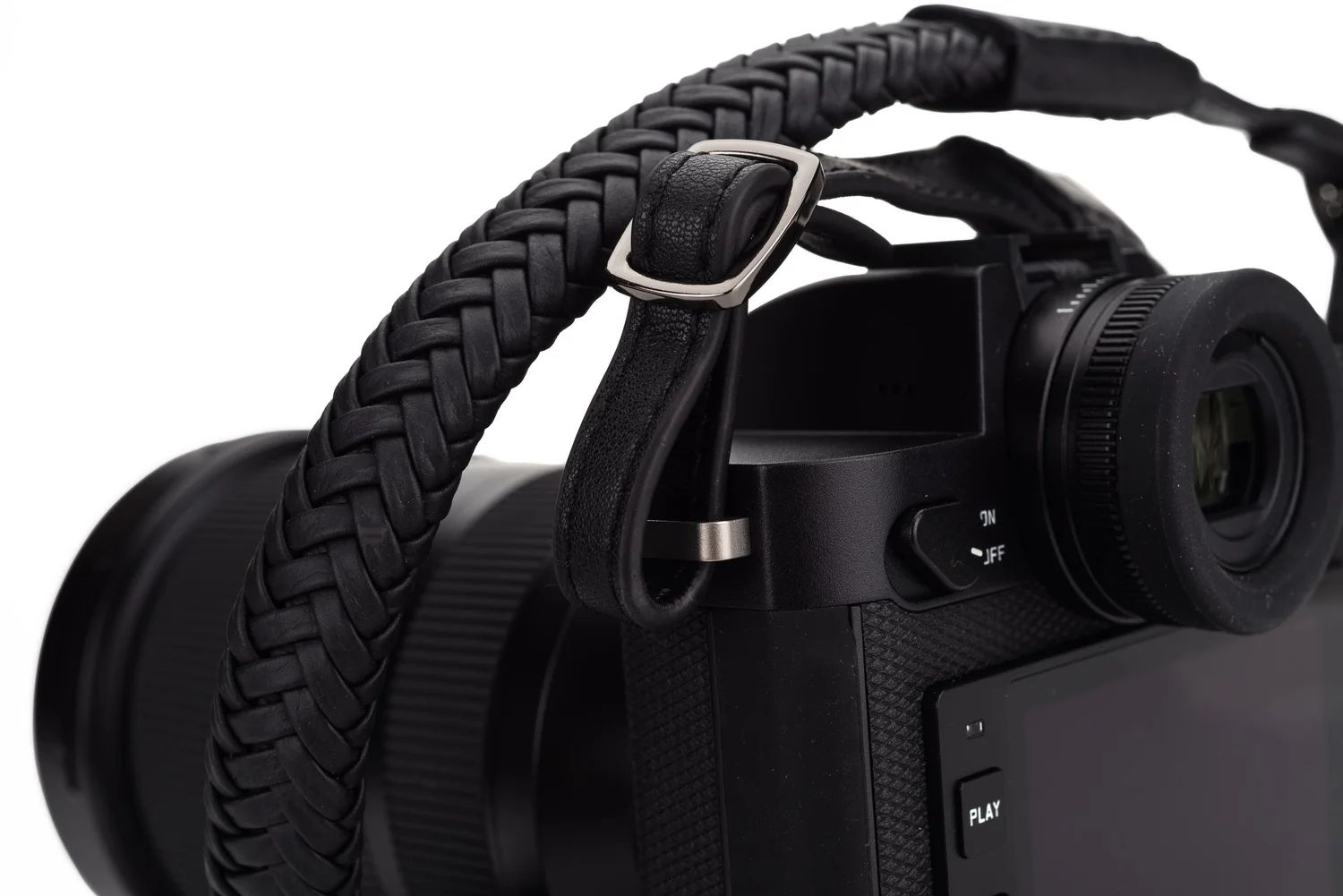 Vi Vante "Matador Noir" Leather Camera Strap for Leica S, SL II, and others with slotted strap mounts, image 18