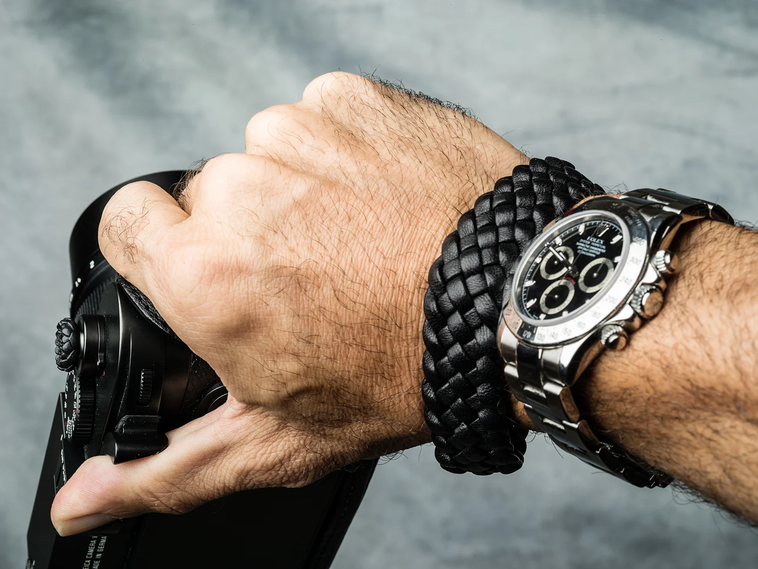 Rolex Daytona Leica Camera Wrist Strap