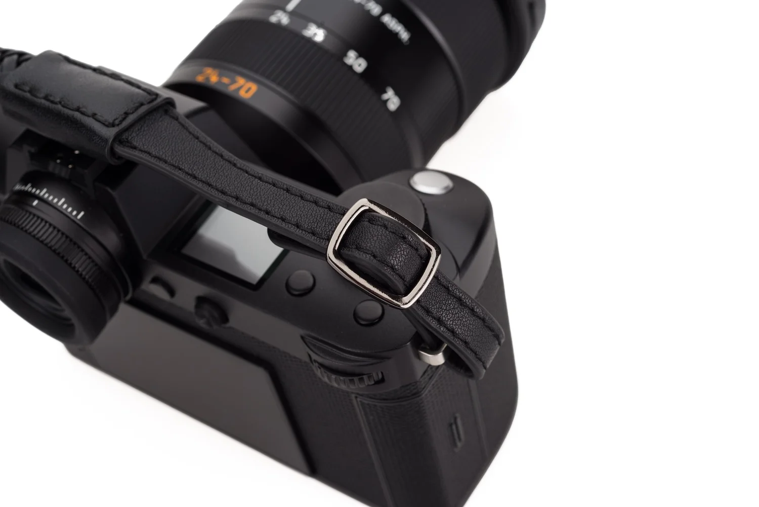 Vi Vante "Matador Noir" Leather Camera Strap for Leica S, SL II, and others with slotted strap mounts, image 20