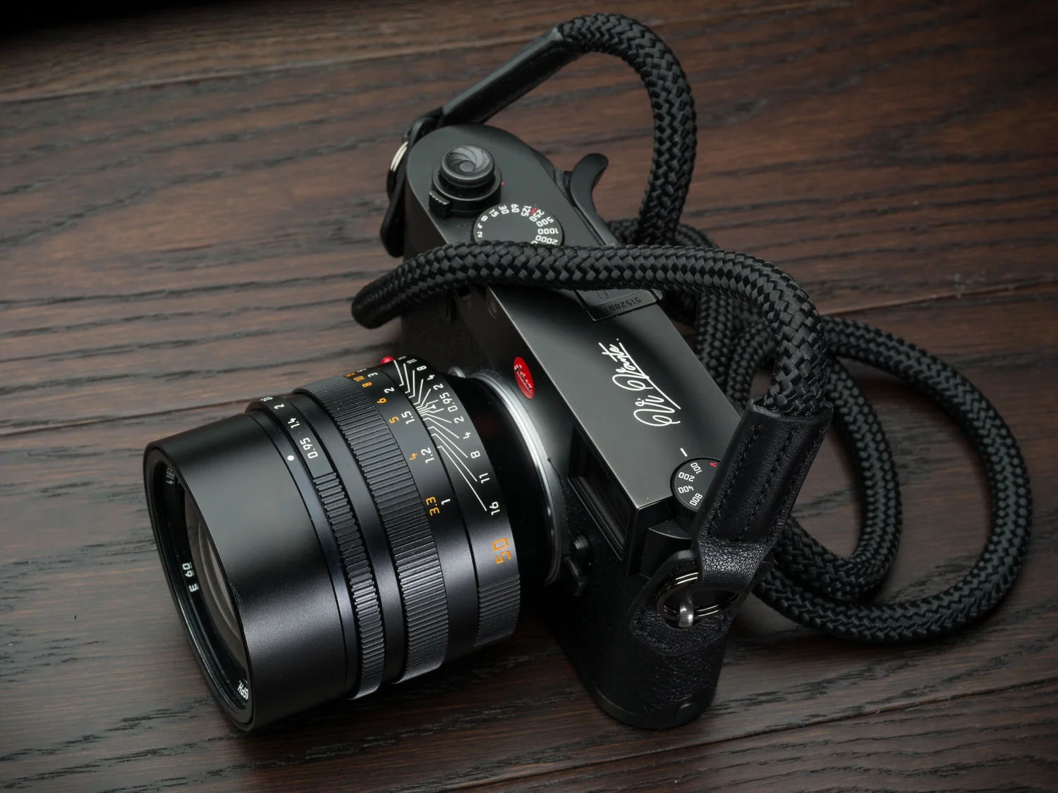 black rope strap rugged