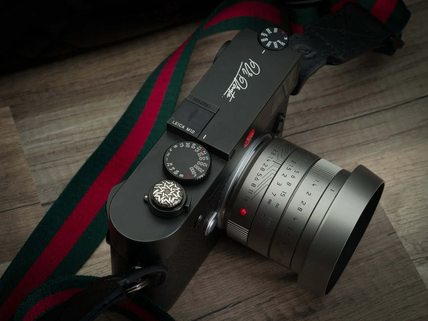 gucci camera strap