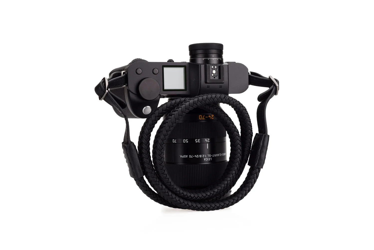 Vi Vante "Matador Noir" Leather Camera Strap for Leica S, SL II, and others with slotted strap mounts, image 26