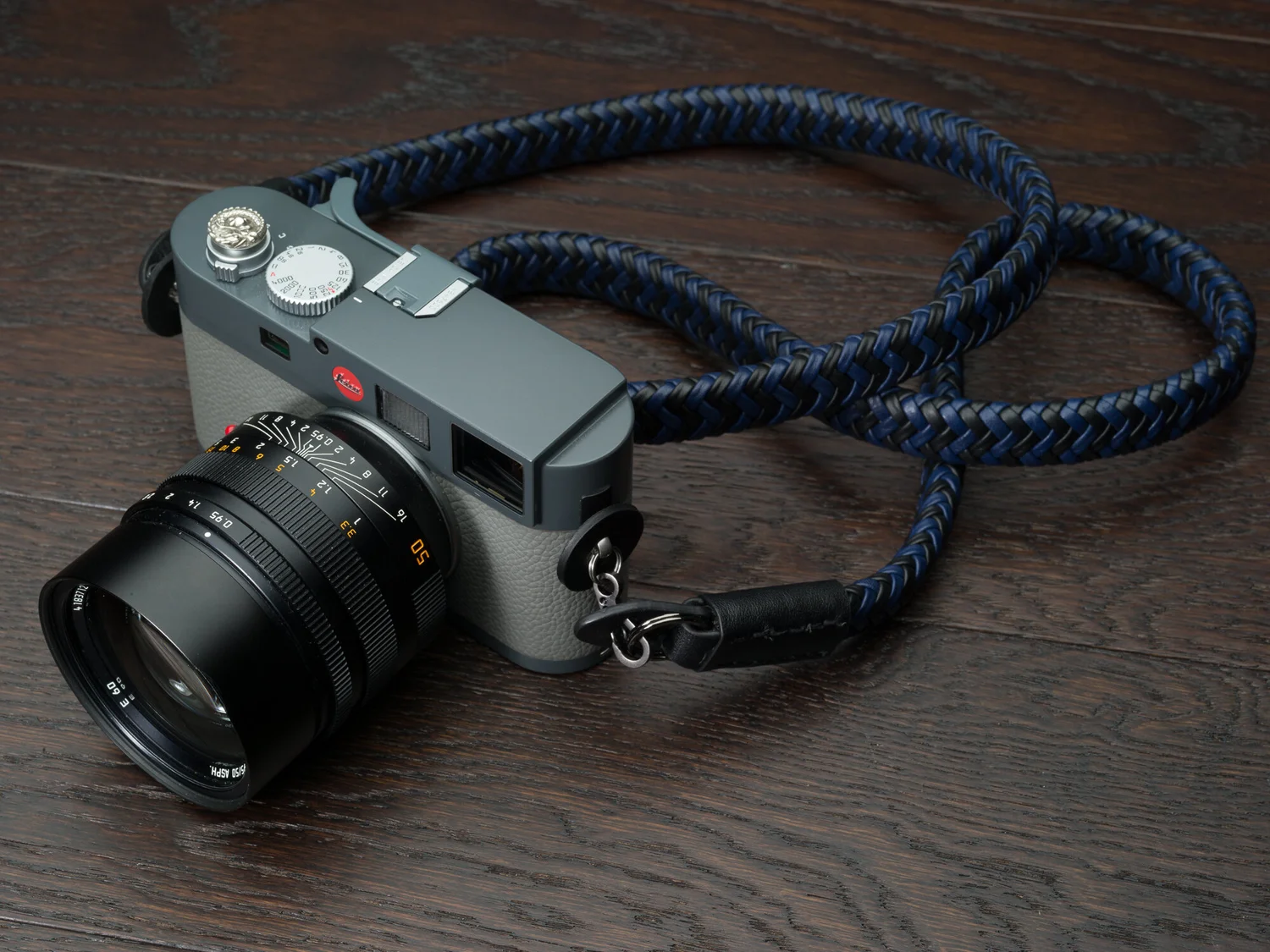 Leica camera side protection circles leather