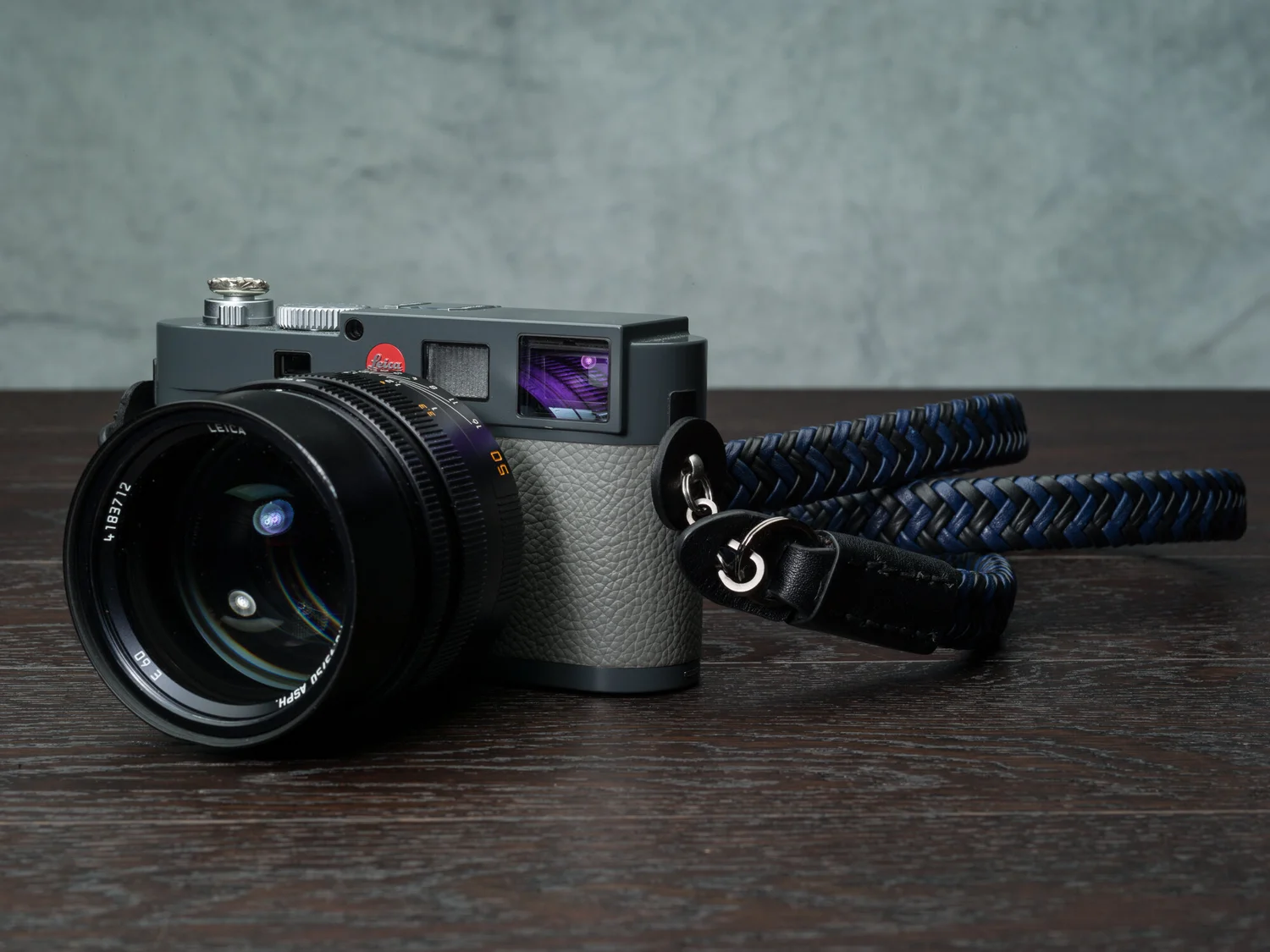Leica camera side protection circles leather