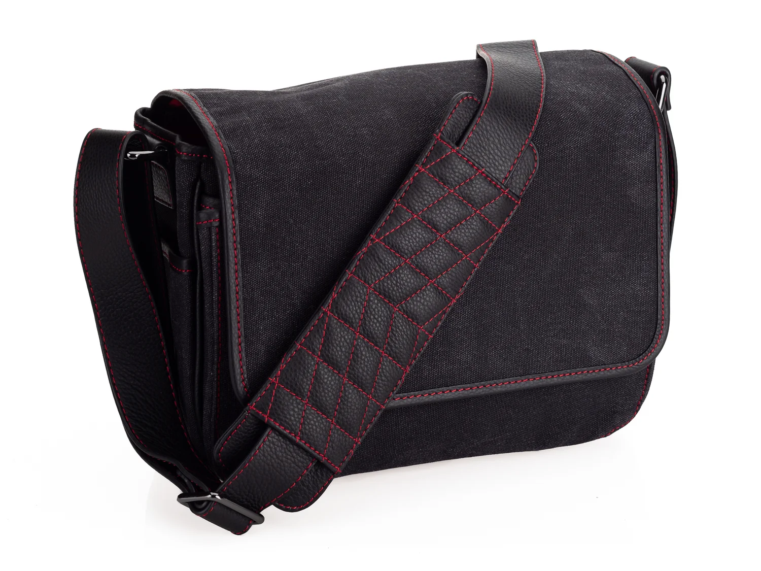 Vi Vante "Baby Driver" Waxed Canvas and Leather Camera Bag Compact, image 13