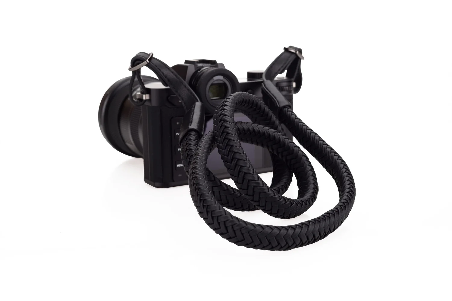 Vi Vante "Matador Noir" Leather Camera Strap for Leica S, SL II, and others with slotted strap mounts, image 6
