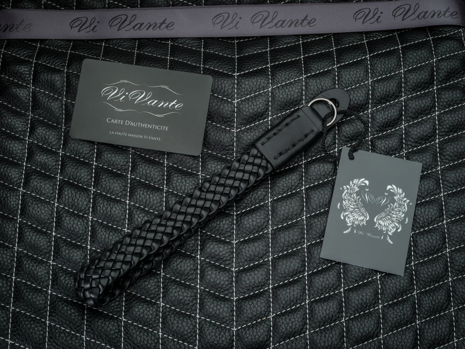 Vi Vante "Bengal Unleashed" The World's Most Luxurious Lambskin Leather Wrist Strap, image 5