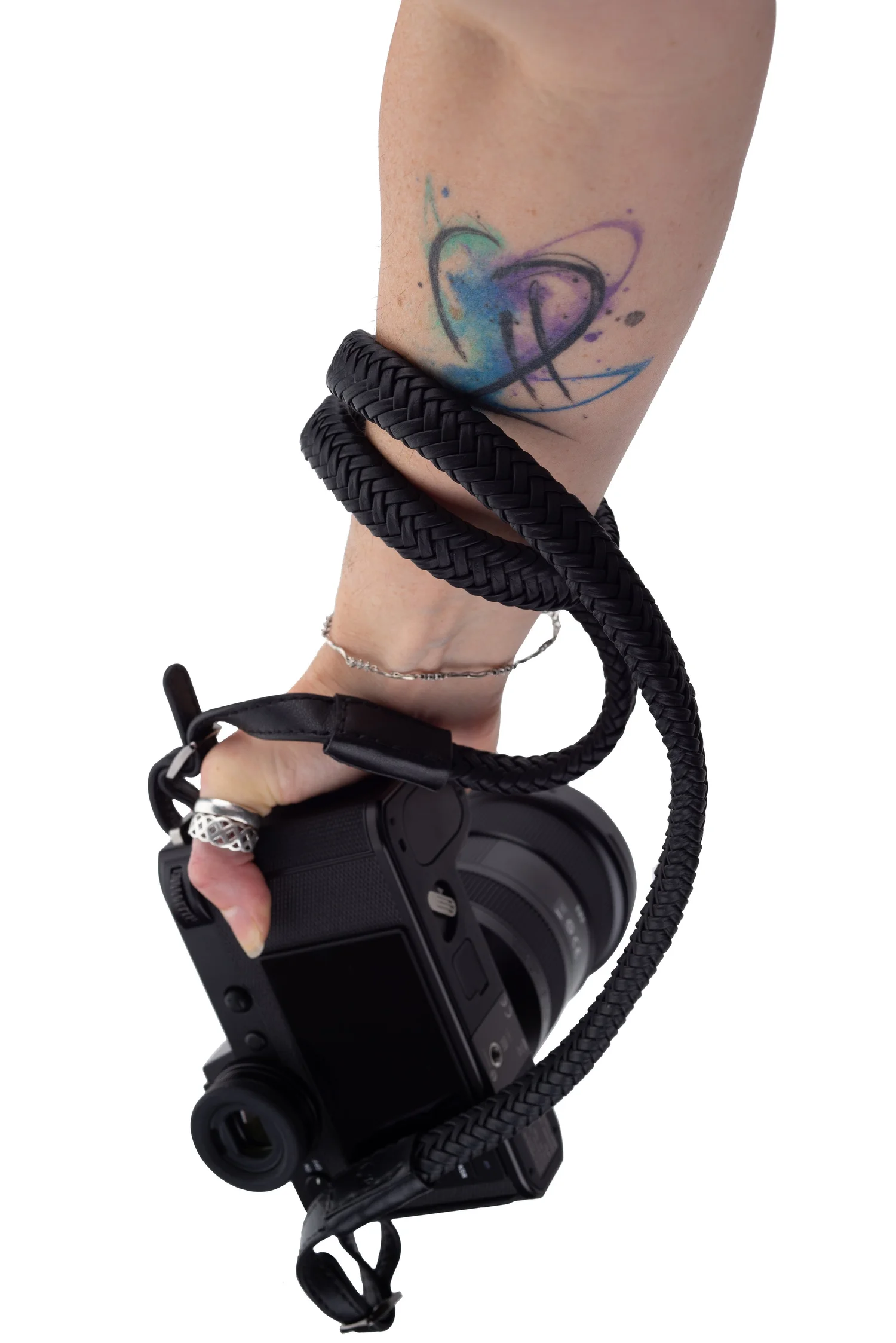 Vi Vante "Matador Noir" Leather Camera Strap for Leica S, SL II, and others with slotted strap mounts, image 29