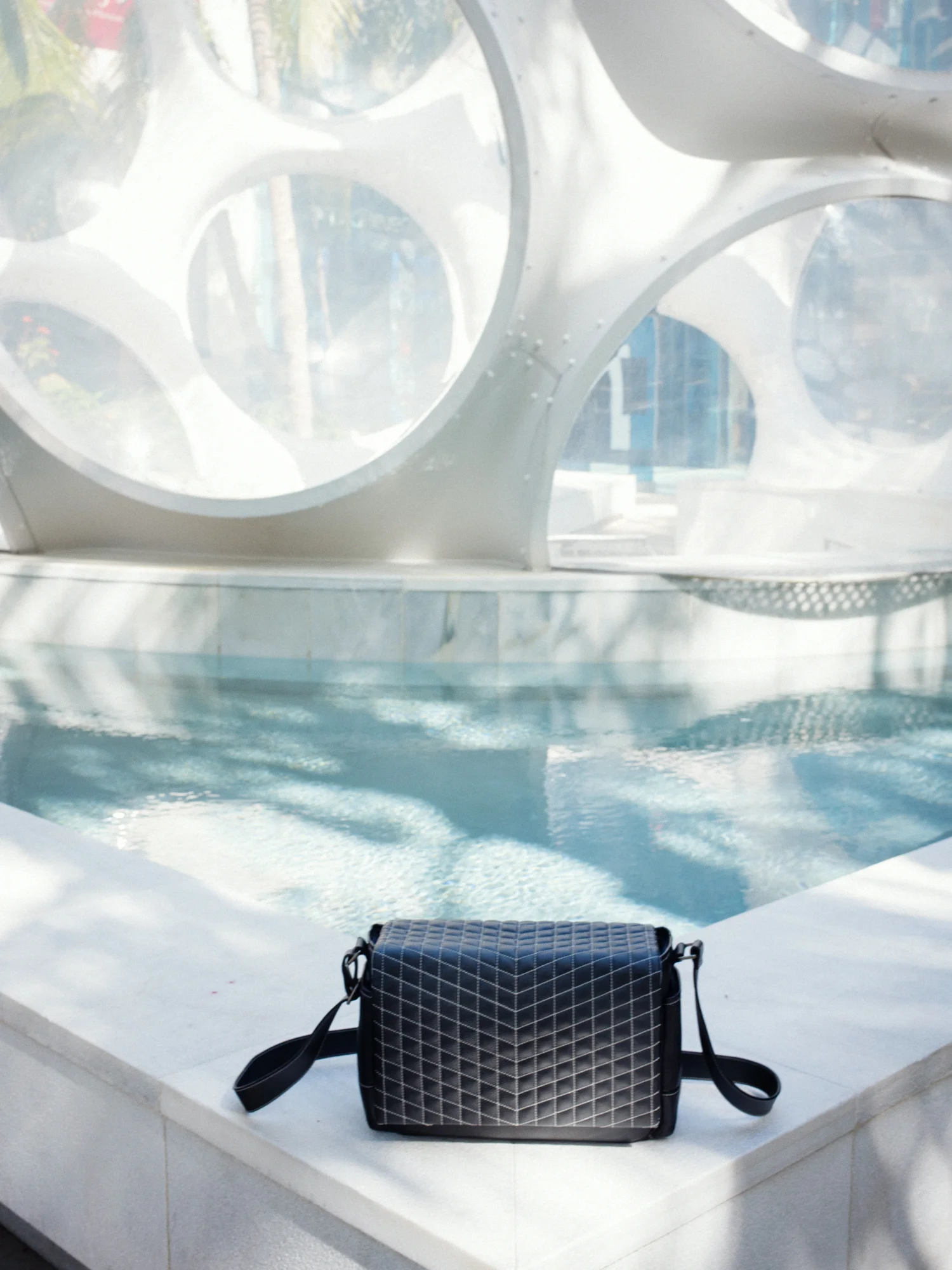 Vi Vante Quilted Leather Designer Camera Bag Luxury Design Leica Camera  Miami Design District