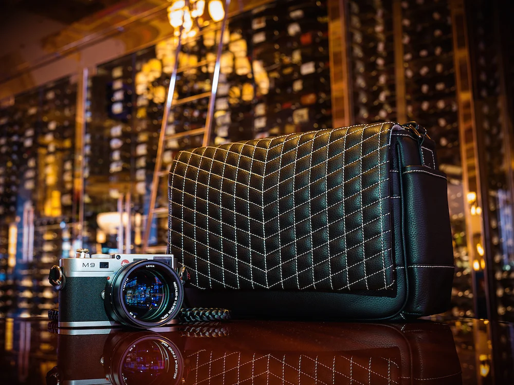 Vi Vante "Exotic" Full Size Quilted Leather Bag , image 17