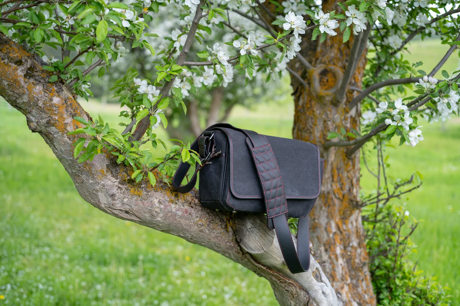 canvas camera bag, designer, leica, sony alpha, fujifilm, stylish, comfortable, durable