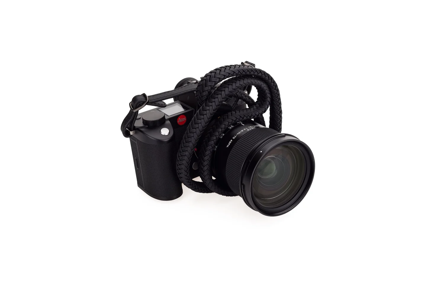 Vi Vante "Matador Noir" Leather Camera Strap for Leica S, SL II, and others with slotted strap mounts, image 24