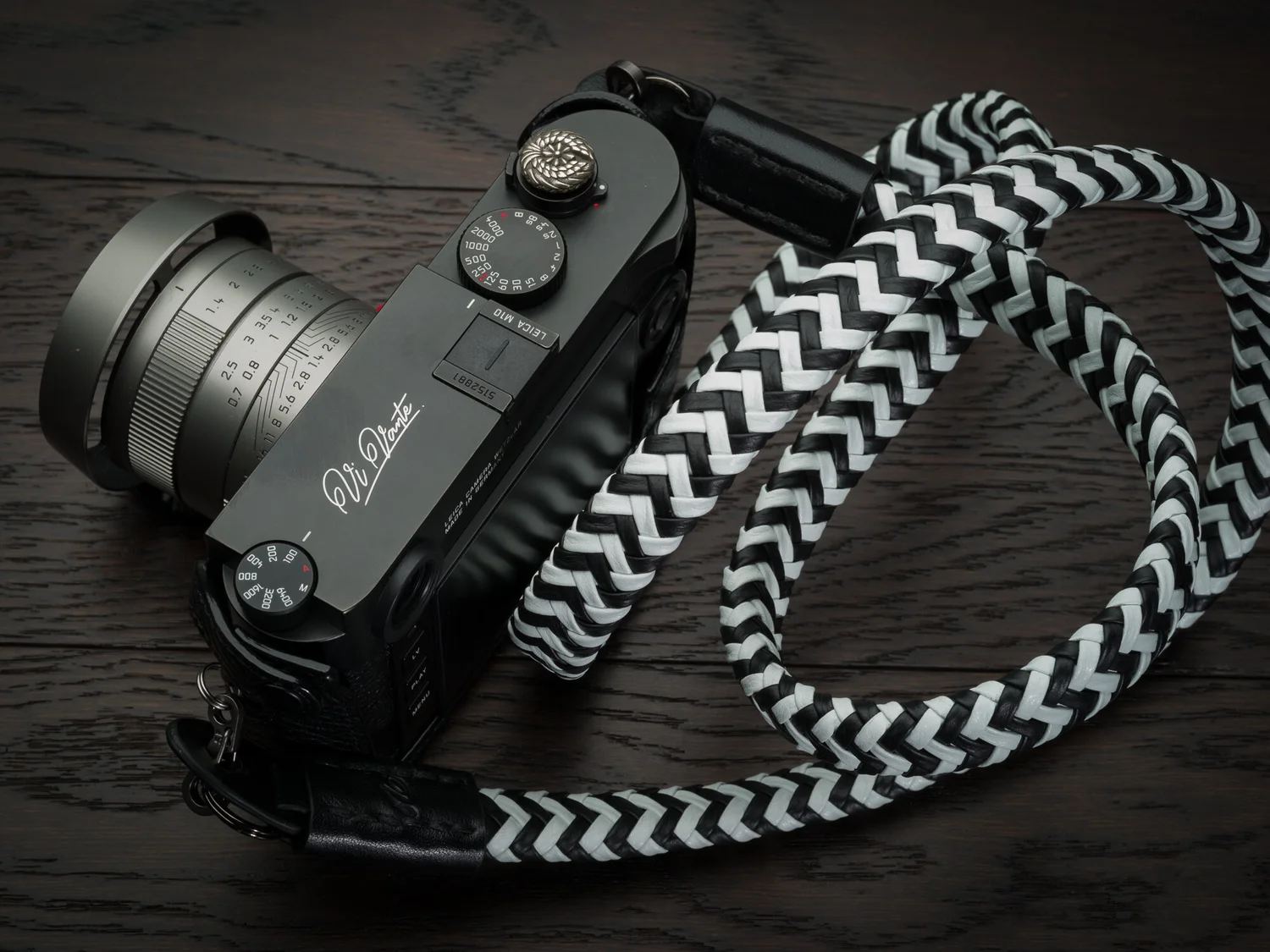 Leather Braided Camera Strap