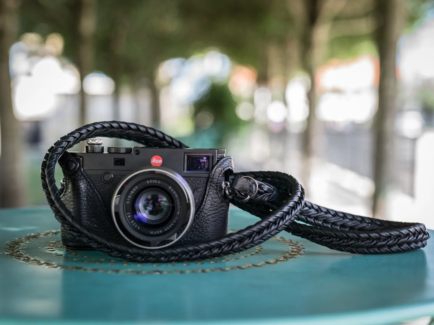 Vi Vante "Ultime" Blackout Braided Leather Camera Strap, image 19