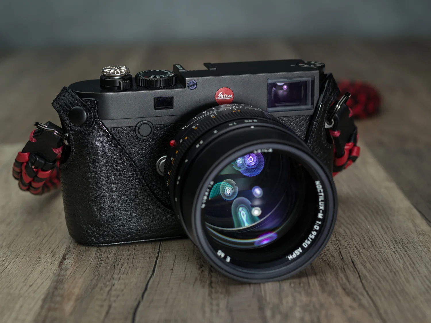 Leica M10/P M240/p Classique Black Leather Half Case, image 4