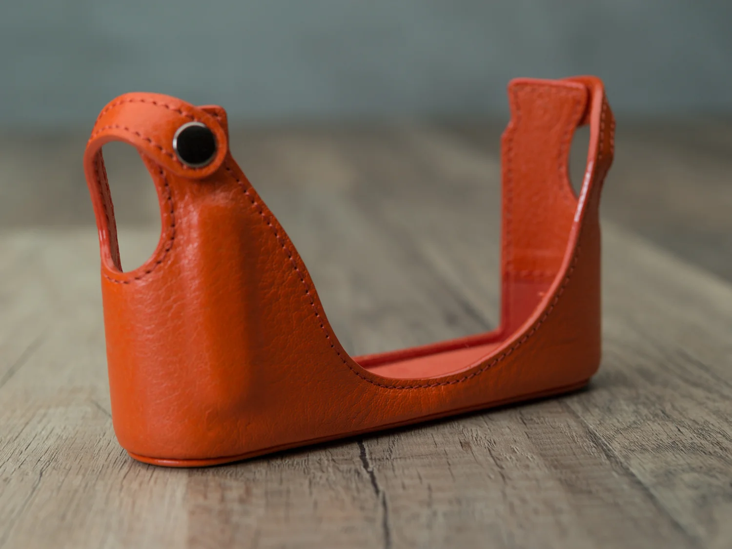 Leica M10/P M240/P Vi Vante Classique Orange Leather Half Case, image 1