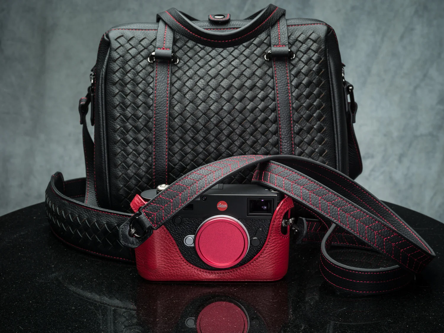 Leica M10 Leather Camera Bag Camera Strap