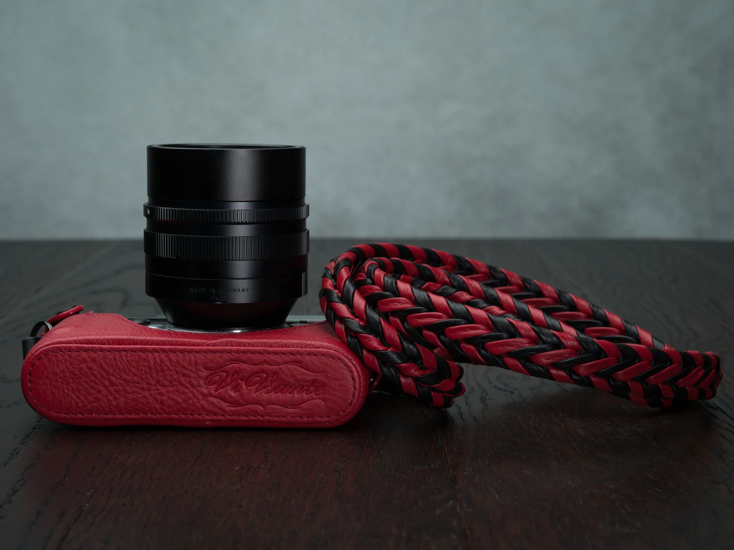 Leica M10/P M240/P Vi Vante Classique Red Leather Half Case, image 8
