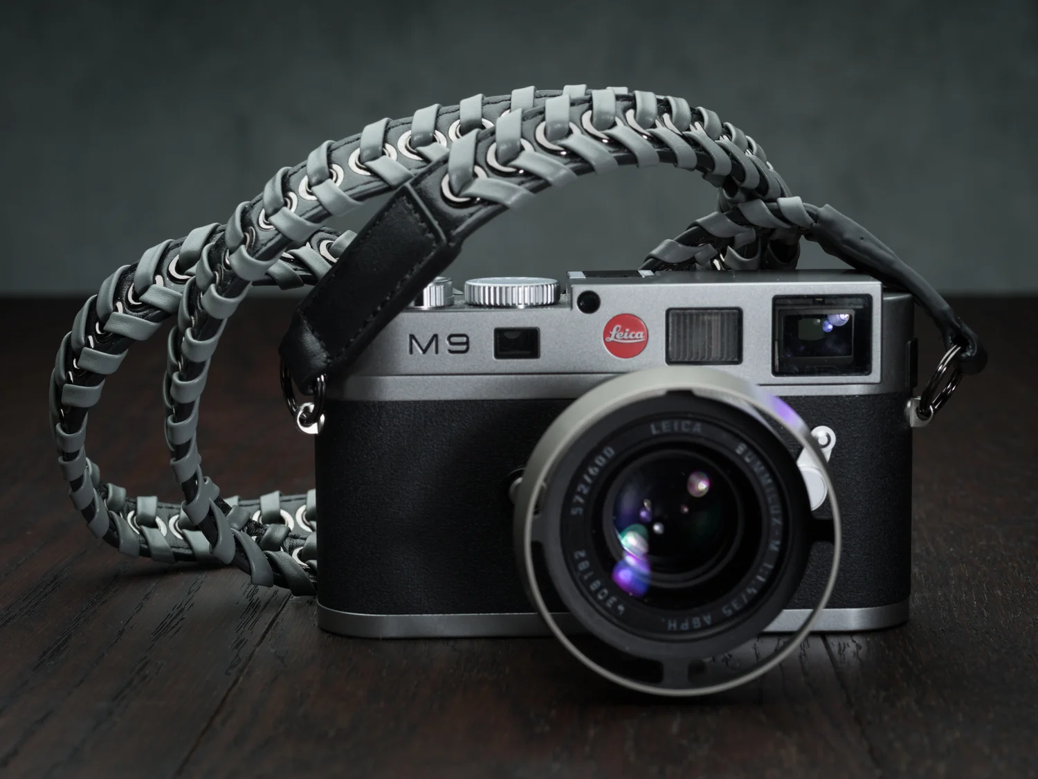 Designer Fashion luxury leather Napa camera strap leica sony fuji