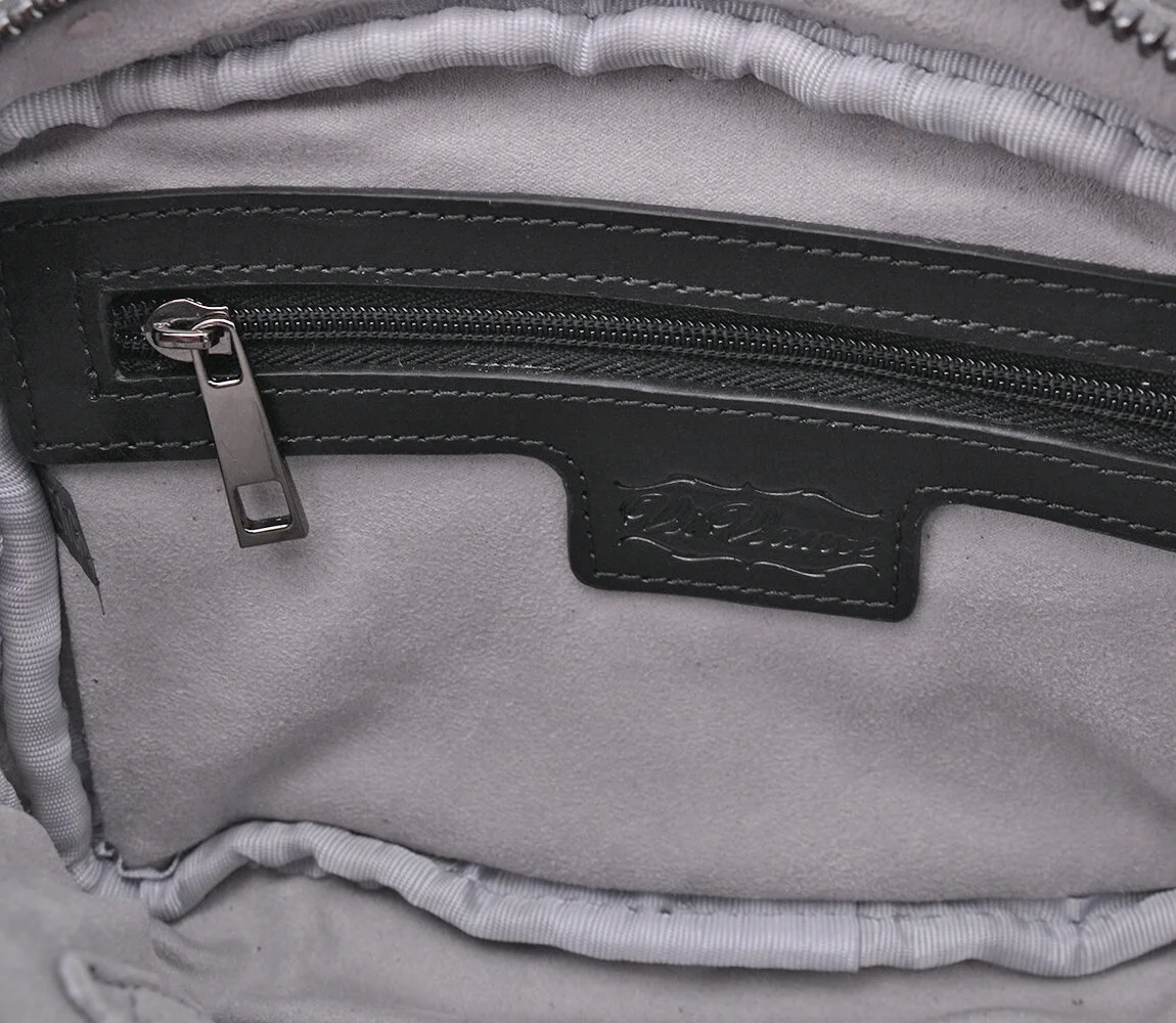 Vi Vante Lambskin Leather Quilted Waist Bag / Fanny Pack, image 6